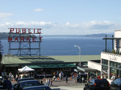 Pike Place - other entrance
